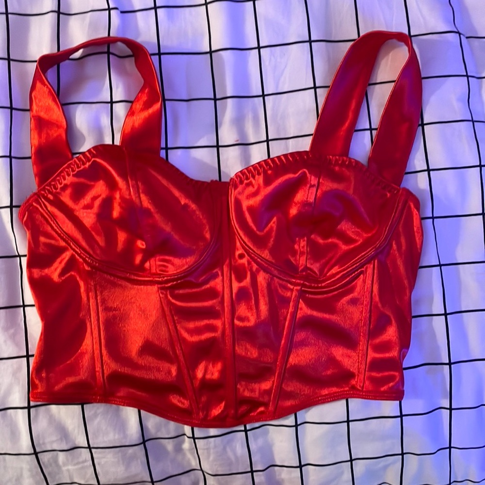 Corset crop top